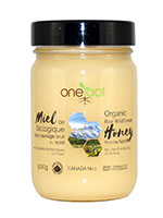 Oneroot Organic Raw Wildflower Honey 500g Front